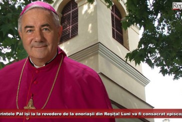 Părintele Pál își ia la revedere de la enoriașii din Reșița! Luni va fi consacrat episcop de Timișoara!