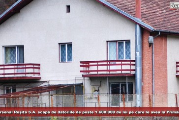 Arsenal Reșița S.A. scapă de datoriile de peste 1.600.000 de lei pe care le avea la Primărie!