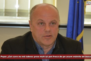 Ioan Popa: „Cei care nu mă iubesc prea mult își pot freca de pe acum mâinile de bucurie”!
