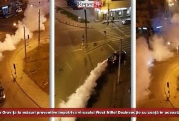 Primăria Oravița ia măsuri preventive împotriva virusului West Nille! Dezinsecție cu ceață în această seară