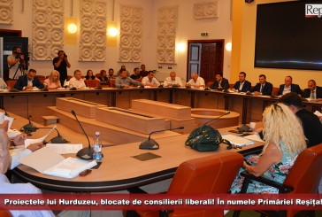 Proiectele lui Hurduzeu, blocate de consilierii liberali! În numele Primăriei Reșița!