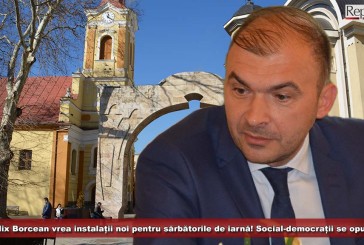 Borcean vrea instalații noi pentru sărbătorile de iarnă! În ton cu Centenarul! „Este o investiție prea mare”, se opun social-democrații!