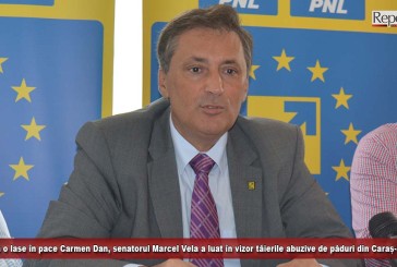 Forțat să o lase în pace pe Carmen Dan, senatorul Marcel Vela a luat în vizor tăierile abuzive de păduri din Caraș-Severin!