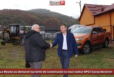 Astăzi, la Reșița, au demarat lucrările de construcție la noul sediu OPCI Caraș-Severin, pe locul fostei Case Muncitorești!