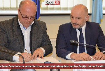 Primarul Ioan Popa face ca proiectele până mai ieri intangibile pentru Reșița, să pară astăzi firești!
