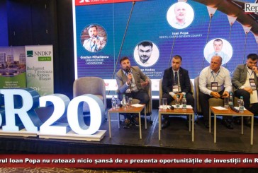 Popa, față în față cu investitorii străini! Primarul nu ratează nicio șansă de a prezenta oportunitățile de investiții din Reșița!