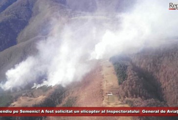 UPDATE: Incendiul izbucnit duminică în Munții Semenic a fost lichidat!