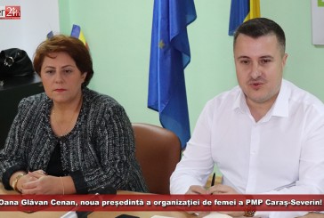 Oana Glăvan Cenan, noua președintă a organizației de femei a PMP Caraș-Severin!
