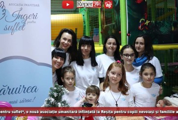 „Îngeri pentru suflet“, o nouă asociație umanitară înființată la Reșița pentru copiii nevoiași și familiile acestora!