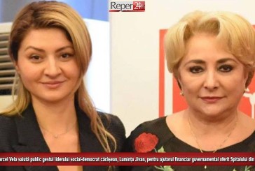 Senatorul Marcel Vela salută public gestul liderului social-democrat cărășean, Lumința Jivan, pentru ajutorul financiar guvernamental oferit Spitalului din Caransebeș!