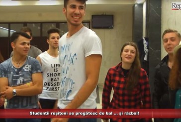 Studenții reșițeni se pregătesc de bal … și război!
