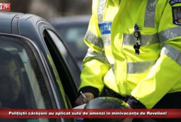 Sute de amenzi în minivacanța de Revelion! Cele mai multe pentru depășirea vitezei legale!