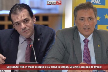 Cu statutul PNL în mâna dreaptă și cu biciul în stânga, Vela ține aproape de Orban!