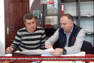Extinderea UPU de la Spitalul Județean Reșița, abordată cu cărțile pe față de vicepreședintele Nedelcea și șeful ATI, dr. Măgureanu!