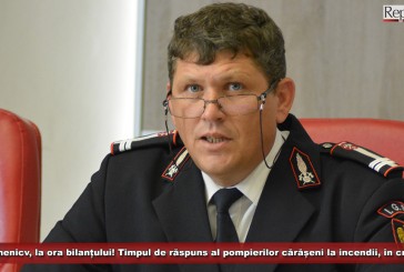 Timpul de răspuns al pompierilor cărășeni la incendii, în creștere! În schimb, a scăzut timpul de răspuns al echipajelor SMURD!