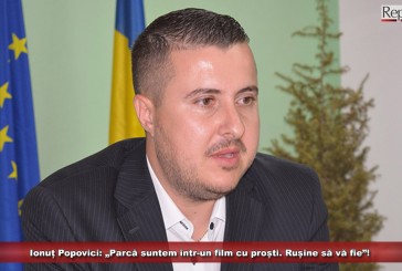 Ionuț Popovici: „Parcă suntem într-un film cu proști. Rușine să vă fie”! Cui transmite acest mesaj vicepreședintele CJ
