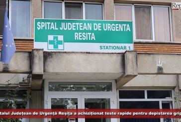 Spitalul Județean de Urgență Reșița a achiziționat teste rapide pentru depistarea gripei!