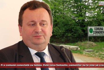 Primarul Novăcescu, mulțumit: „Vom fi o comună conectată cu lumea. Este ceva fantastic, oamenilor nu le vine să creadă”!