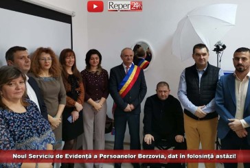 Noul Serviciu de Evidență a Persoanelor Berzovia, dat în folosință astăzi!