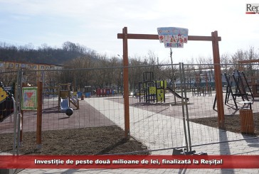 Investiție de peste două milioane de lei, finalizată la Reșița! 