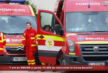 7 ani de SMURD și peste 15.400 de intervenții în Caraș-Severin!