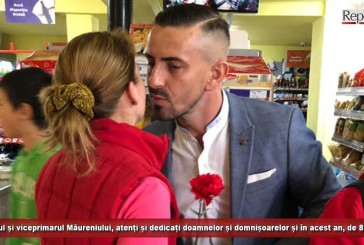 Primarul și viceprimarul Măureniului, atenți și dedicați doamnelor și domnișoarelor și în acest an, de 8 Martie!