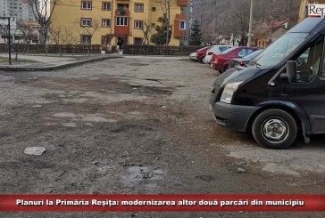 Planuri la Primăria Reșița: modernizarea altor două parcări! În ce zone sunt situate și care este valoarea investiției