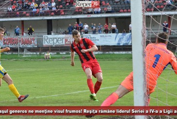Iepuraşul generos ne menţine visul frumos! Reşiţa rămâne liderul Seriei a IV-a a Ligii a III-a!
