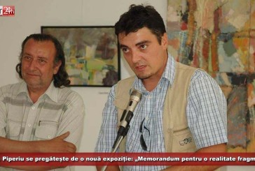 Artistul reșițean Bogdan Piperiu pregătește o nouă expoziție în orașul natal: „Memorandum pentru o realitate fragmentată”