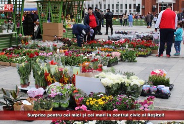 Surprize pentru cei mici și cei mari în centrul civic al Reșiței!