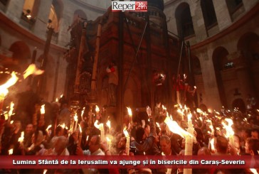 Lumina Sfântă de la Ierusalim va ajunge și în bisericile din Caraș-Severin
