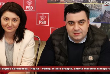 Drumul expres Caransebeş – Reşiţa – Voiteg, în linie dreaptă, anunță ministrul Transporturilor, Răzvan Cuc!