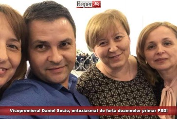 Vicepremierul Daniel Suciu, entuziasmat de forța doamnelor primar PSD!