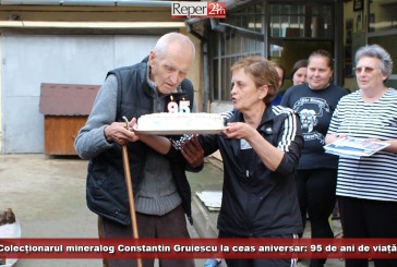 Colecționarul mineralog Constantin Gruiescu la ceas aniversar: 95 de ani de viață