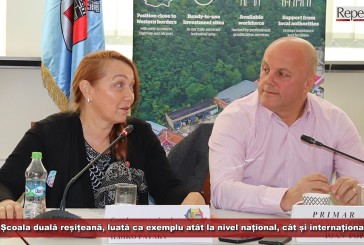 Școala duală reșițeană, luată ca exemplu atât la nivel național, cât și internațional! La doar doi ani de la înființare!