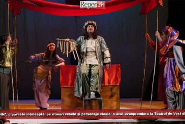 „ALADDIN”, o poveste înțeleaptă, pe ritmuri vesele și personaje vioaie, a avut avanpremiera la Teatrul de Vest din Reșița