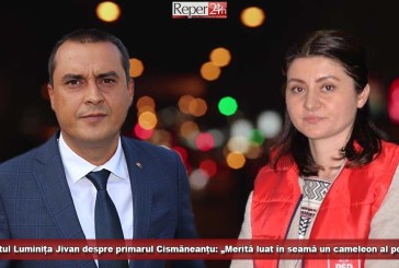 Deputatul Luminița Jivan despre primarul Cismăneanțu: „Merită luat în seamă un cameleon al politicii?”