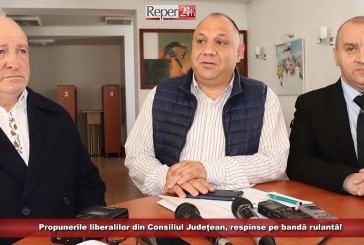 Propunerile liberalilor din Consiliul Județean, respinse pe bandă rulantă!