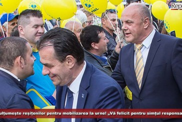 Ioan Popa mulțumește reșițenilor pentru mobilizarea la urne! „Vă felicit pentru simțul responsabilității”