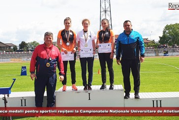 Zece medalii pentru sportivii reșițeni la Campionatele Naționale Universitare de Atletism