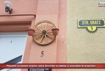 Plăcuțele cu numele străzilor, mărul discordiei la ședința cu asociațiile de proprietari