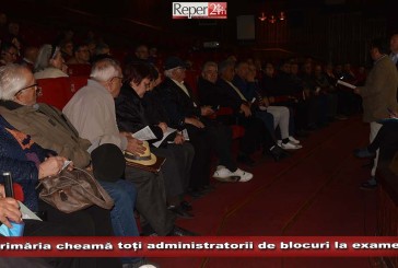Primăria cheamă toți administratorii de blocuri la examen