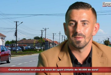 Comuna Măureni va avea un teren de sport sintetic de 90.000 de euro!
