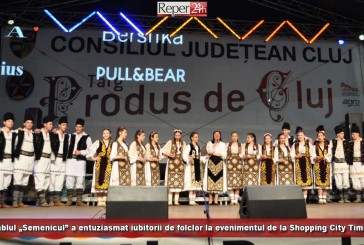 Ansamblul „Semenicul” a entuziasmat iubitorii de folclor la evenimentul de la Shopping City Timișoara!