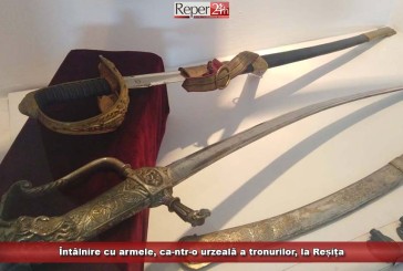 Întâlnire cu armele, ca-ntr-o urzeală a tronurilor, la Reșița