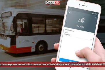 Reșița și Constanța, cele mai noi în lista orașelor care au decis să folosească telefonul pentru plata biletului de transport