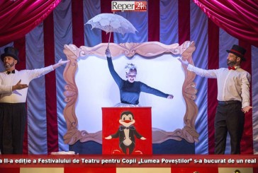 Cea de-a II-a ediție a Festivalului de Teatru pentru Copii „Lumea Poveștilor” s-a bucurat de un real succes!
