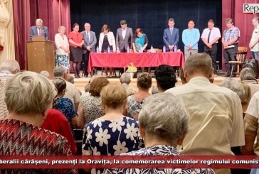 Liberalii cărășeni, prezenți la Oravița, la comemorarea victimelor regimului comunist