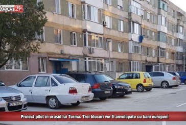 Proiect pilot în orașul lui Torma. Trei blocuri vor fi anvelopate cu bani europeni