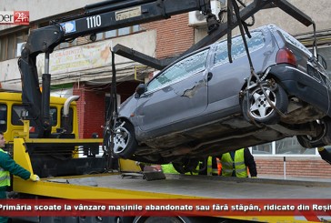 Primăria scoate la vânzare mașinile abandonate sau fără stăpân, ridicate din Reșița